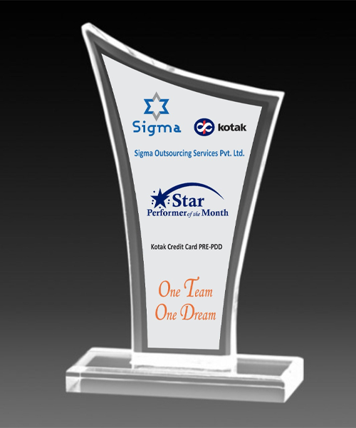 Acrylic Trophy Supplier in India