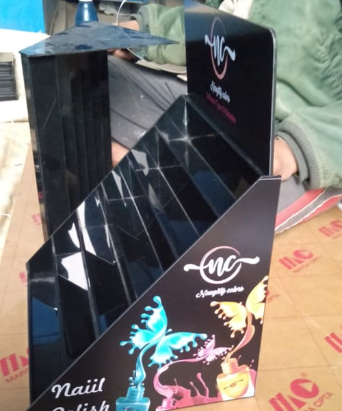Nail Paint Display Stand Supplier in India