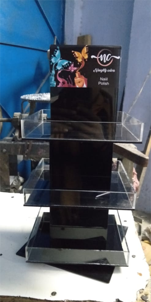 Nail Paint Display Stand Manufacturer in Delhi